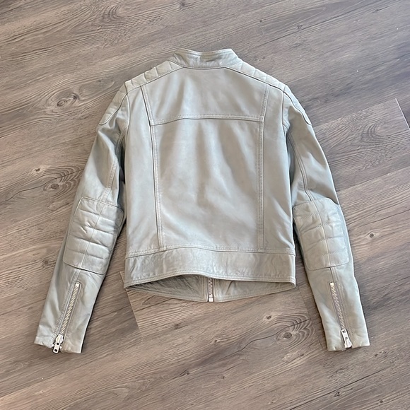 Danier Leather/Suede Nubuck Moto Biker Jacket - Picture 5 of 16